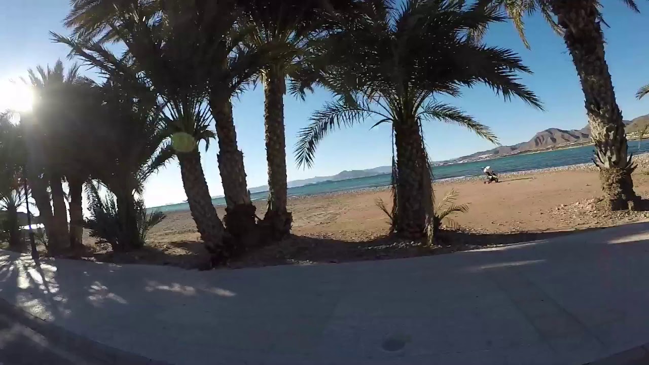 Riding the Spanish roads, south coast La Azohia, NT650V Honda Deauville