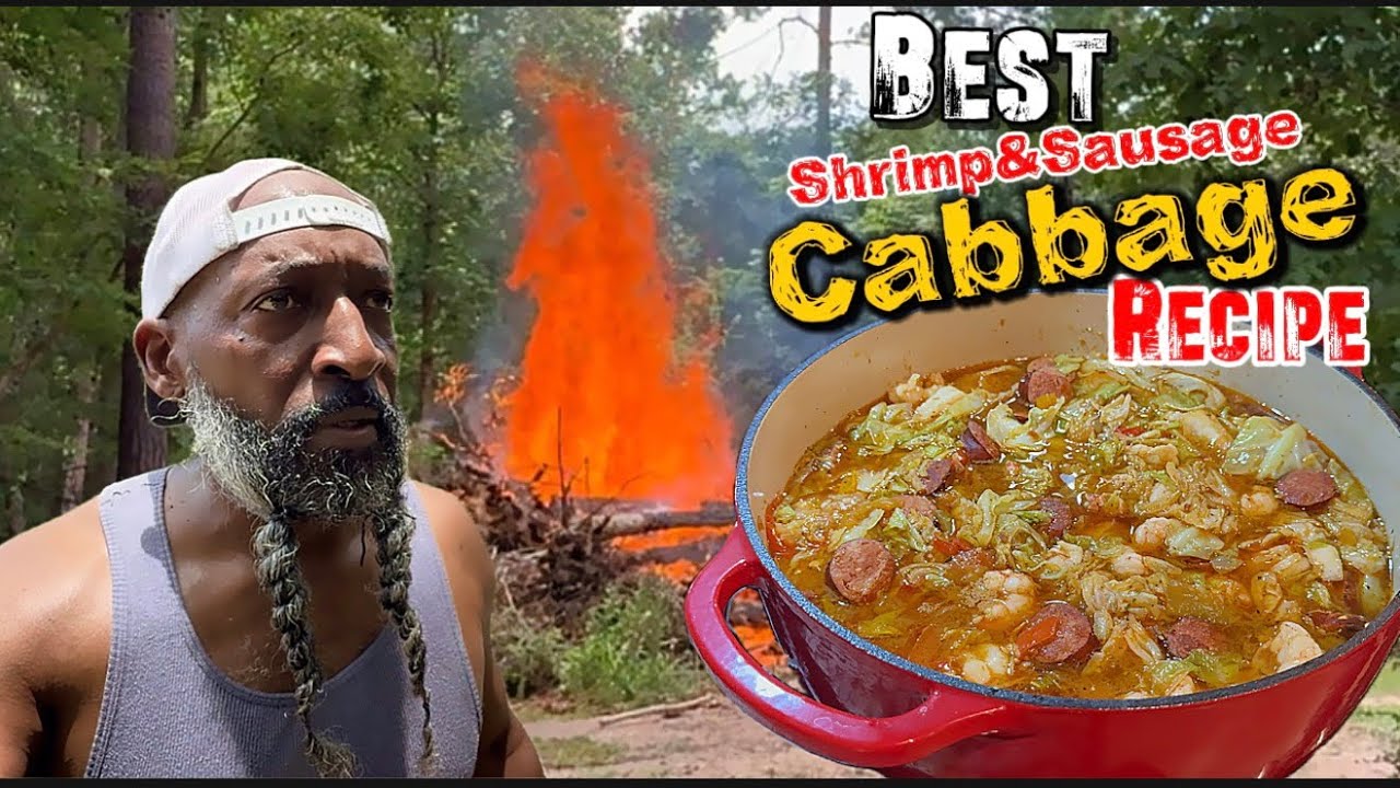 Doing Yardwork ... Then Boss Lady Cooks The Best Cabbage Recipes Ever‼️