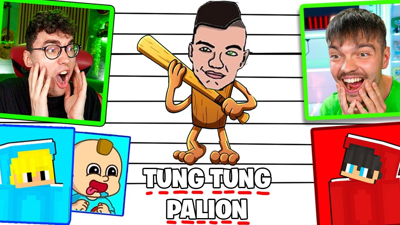NAJŚMIESZNIEJSZE RYSOWANIE z CAŁYM PALIONOWEM! (z Palion, Olek, Leon, Bolo)