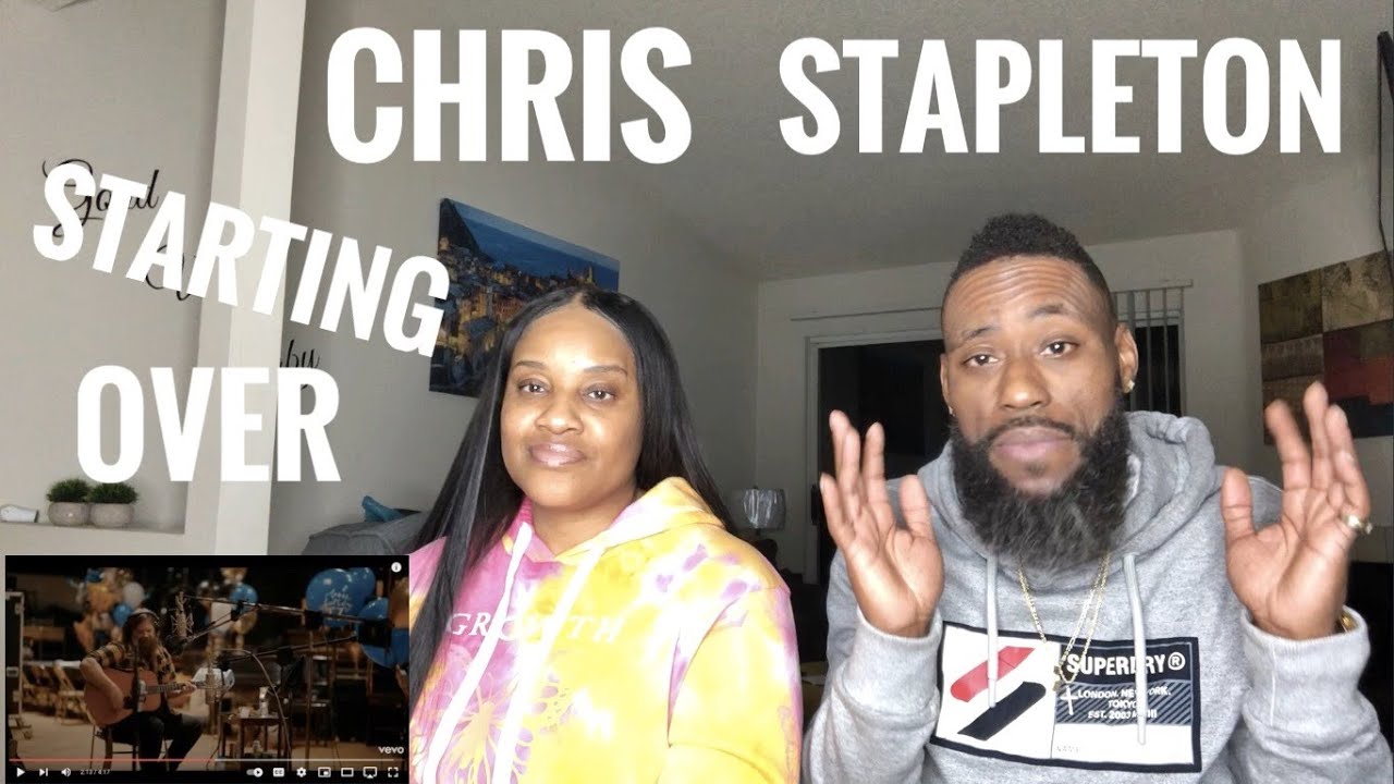 HALF AND JAI REACTS TO CHRIS STAPLETON- STARTING OVER (REACTION)