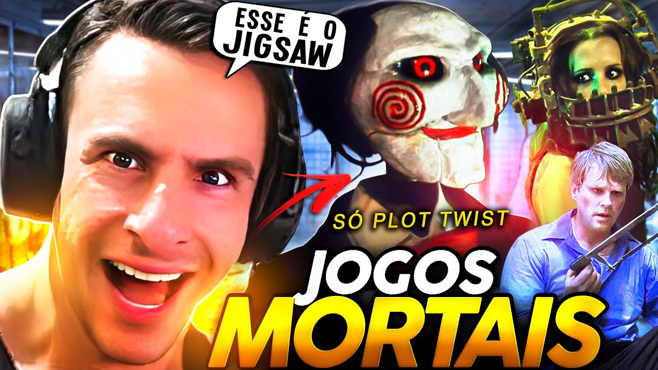 SUPER XAND&Atilde;O ASSISTINDO JOGOS MORTAIS 1 | ESSE &Eacute; O JIGSAW?