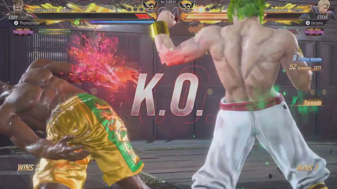 TEKKEN 8 | Eddy Gordo vs Steve Fox 4K