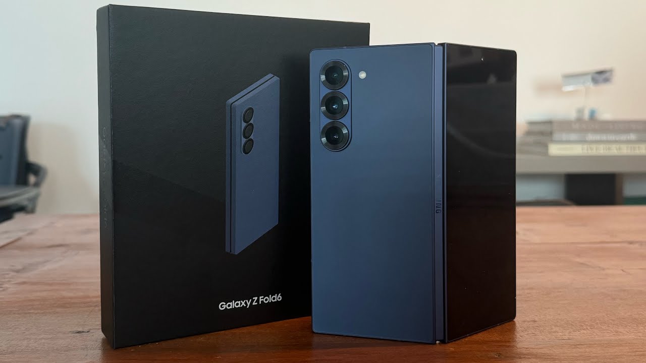 Samsung Galaxy Z Fold 6 Navy UNBOXING/ Quick Comparison To S24 Ultra 🔥
