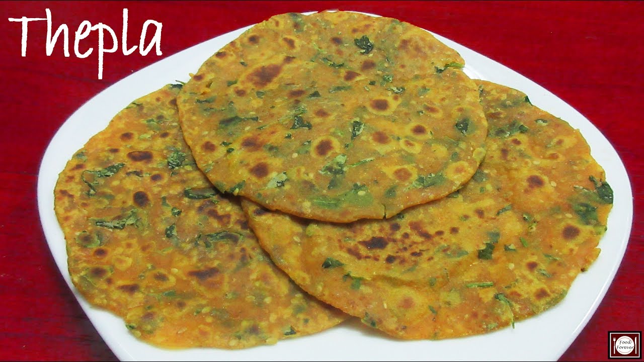 बड़े ही आसान तरीके से बनाये मेथी का थेपला  | Methi Thepla Recipe | Gujarati Recipe Methi Thepla