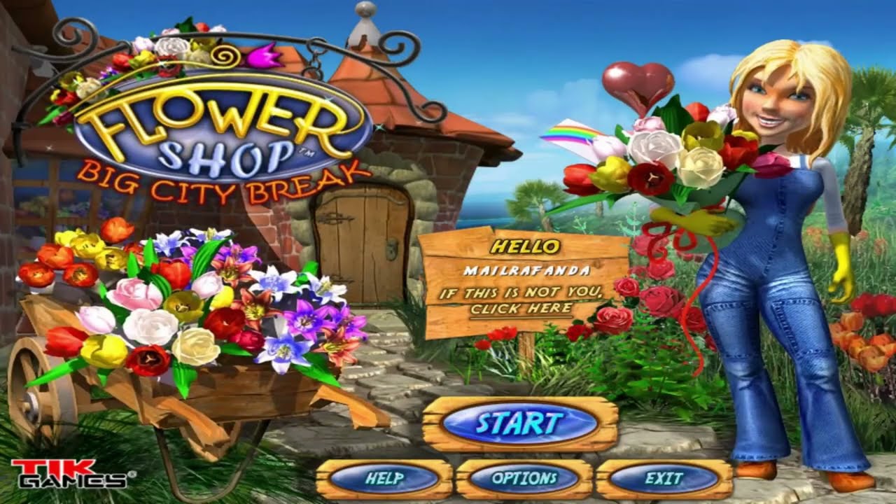 Flower Shop Big City Break Day 1 to  5 - silmi gaming