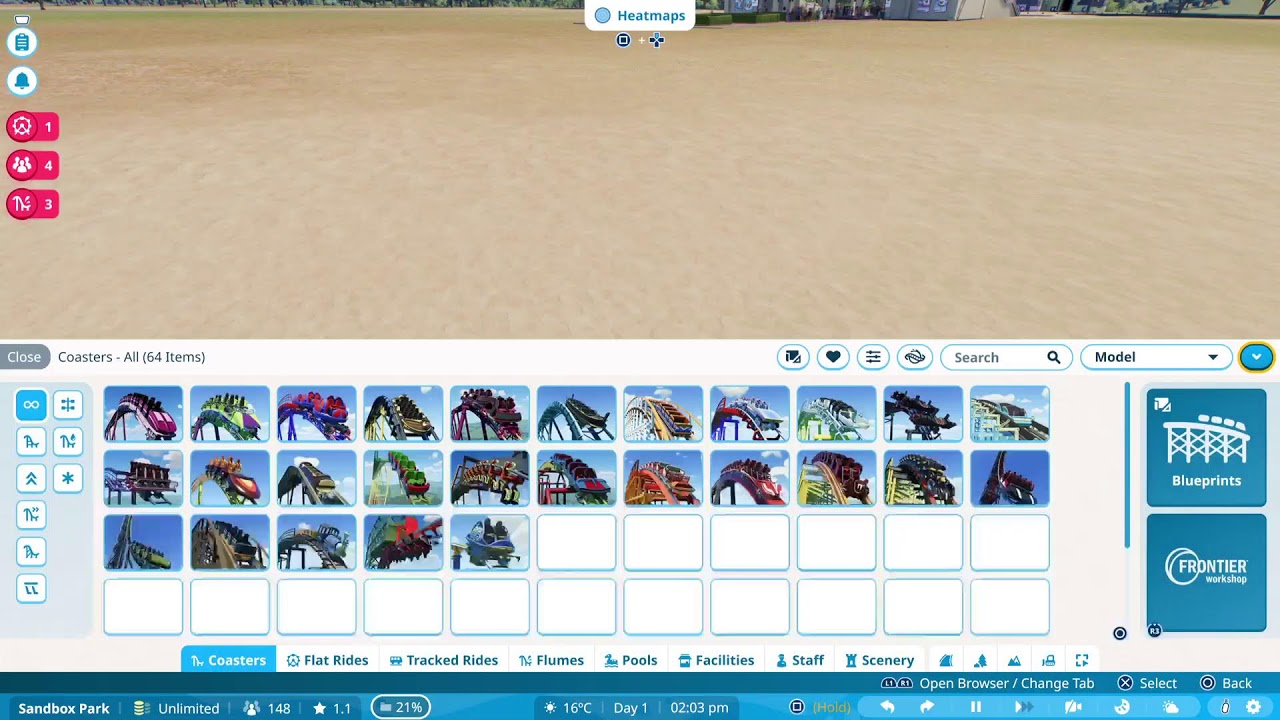 Planet Coaster 2 new park