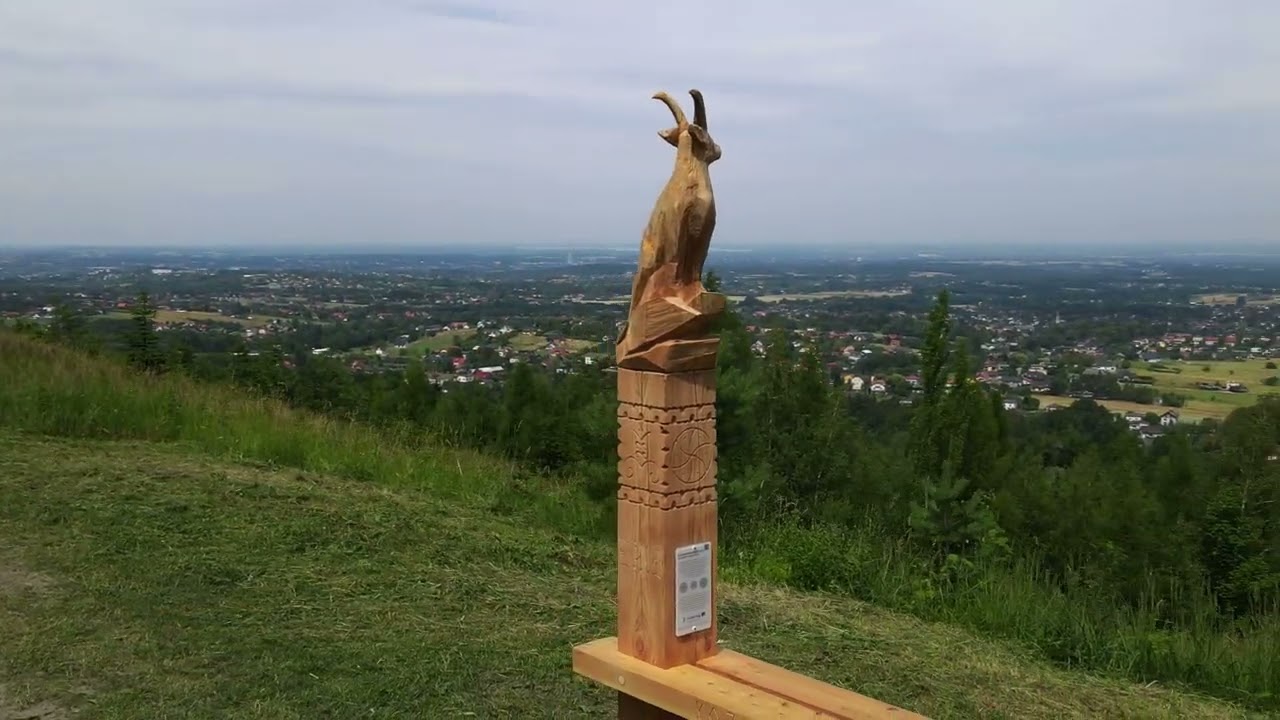 Ławeczka widokowa - Kozy Kamieniołom