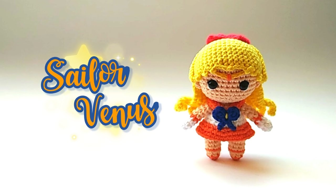 Sailor Venus amigurumi freepattern (amigurumi crochet tutorial)