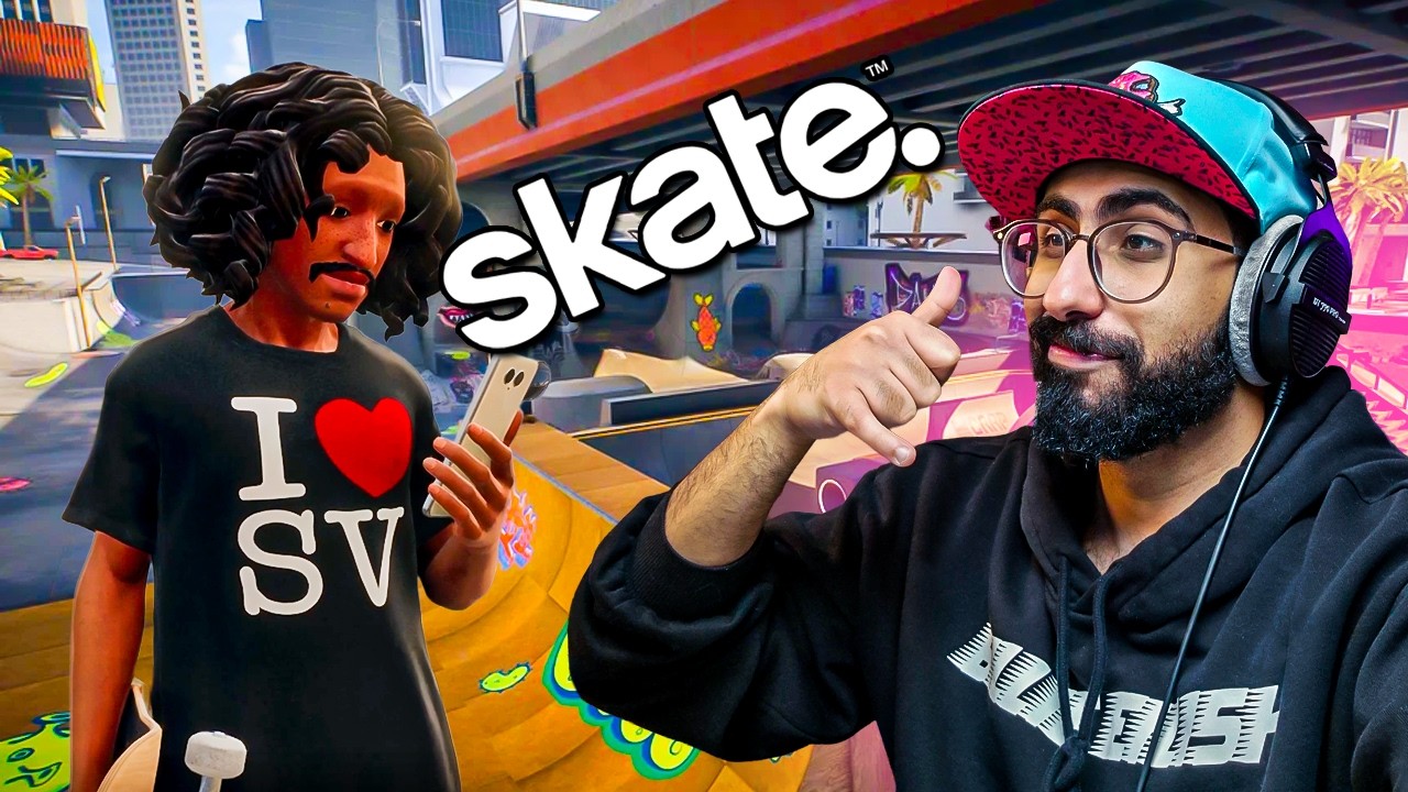 نروق على لعبة سكيت (+16) | SKATE.