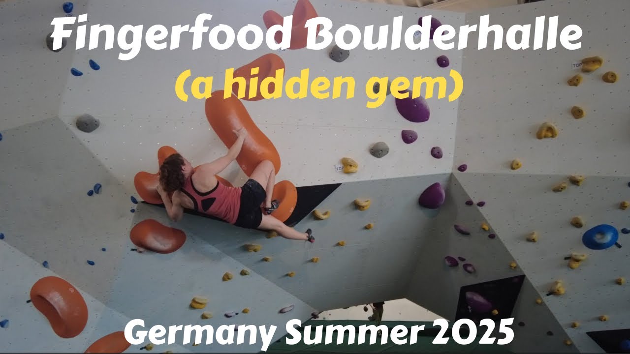 Bouldering in West-Germany: Fingerfood Boulderhalle #160