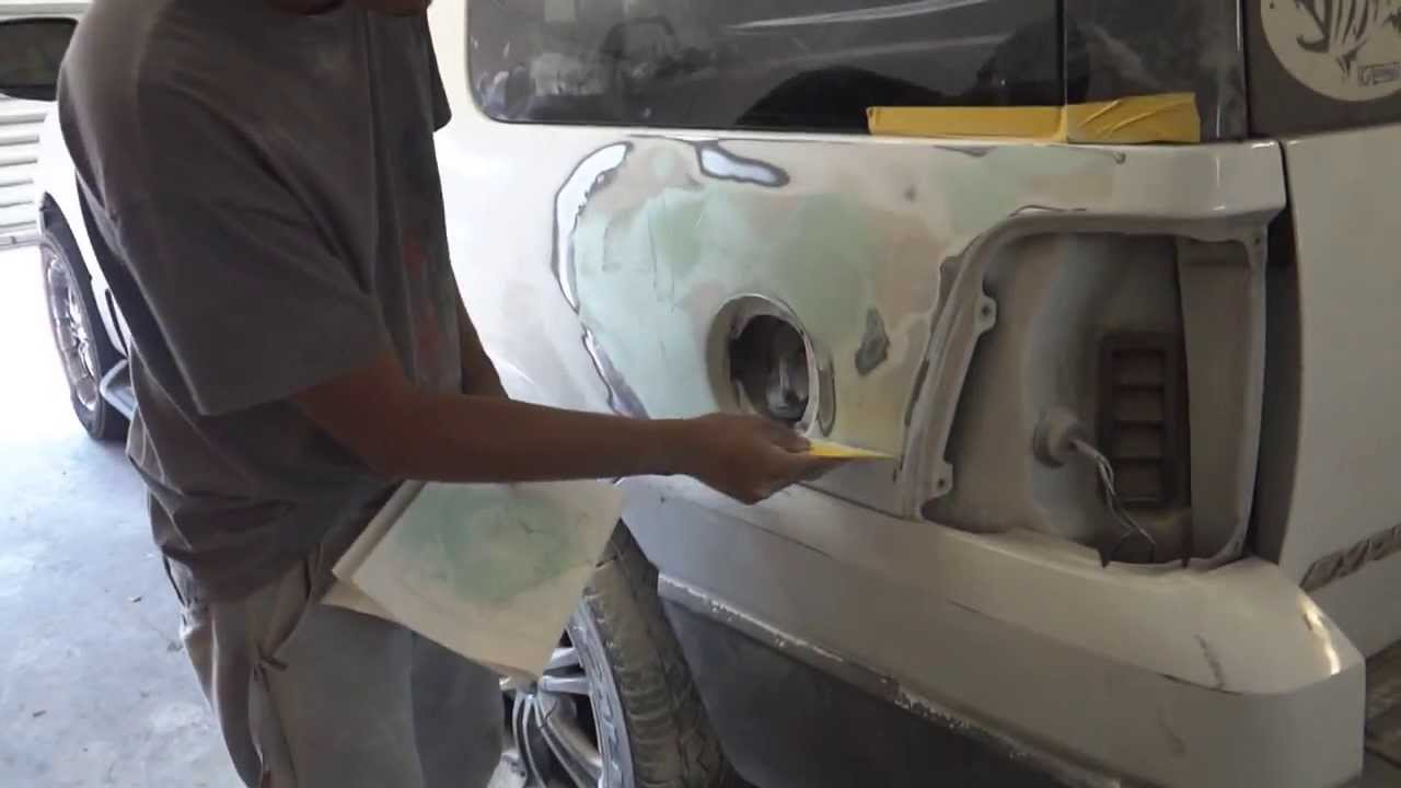 Ben's Auto Magic ( REPAIRING A TEAR ON A SUV )