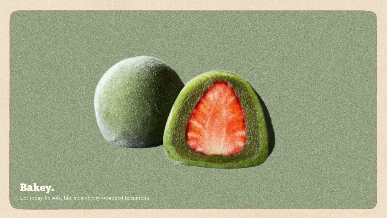 抹茶いちご餅｜やわらかカフェグルーヴのローファイジャズBGMプレイリスト