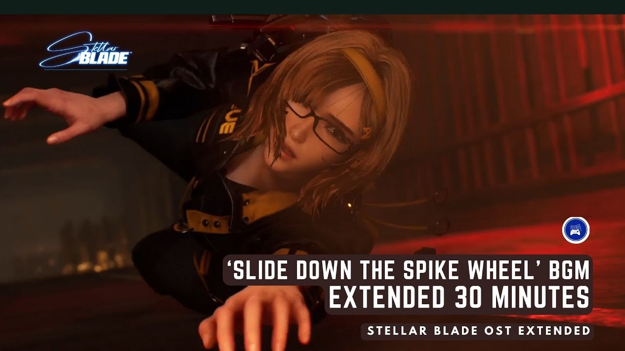'Escape!' Buzzsaw Slide / Spike Wheel Slide BGM Theme - Stellar Blade OST Extended 30 Min [4K HQ]