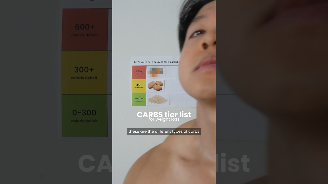 My carb tier list for weight loss