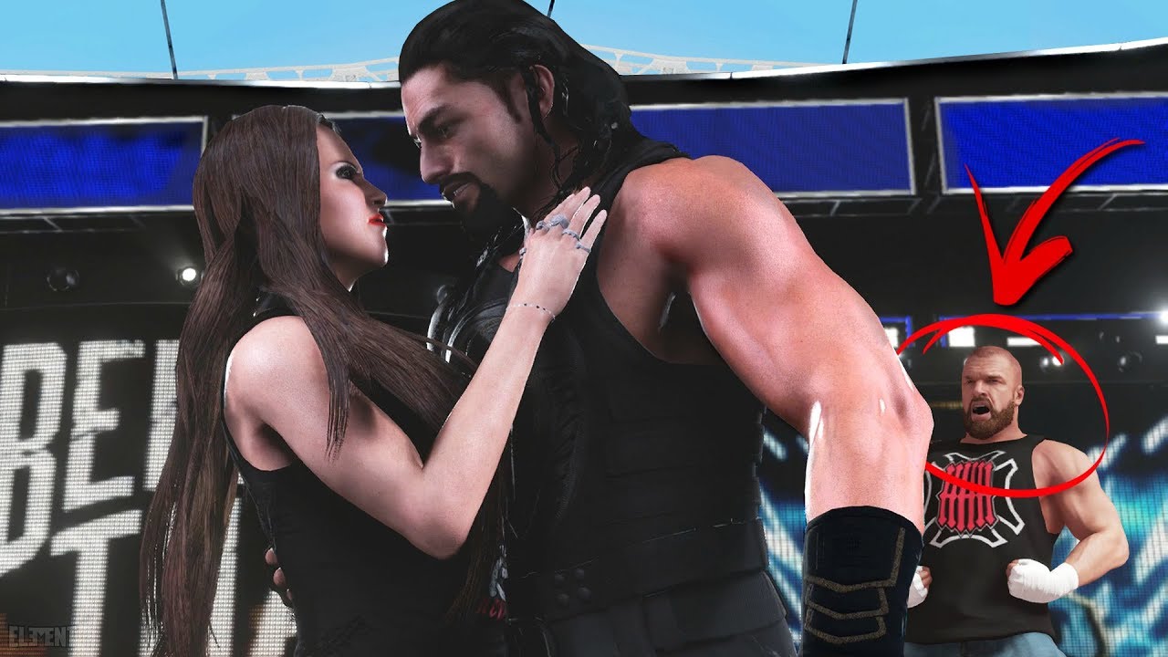 STEPHANIE ADMITS ROMAN REIGNS ENGAGMENT! | WWE 2K18 Universe Mods