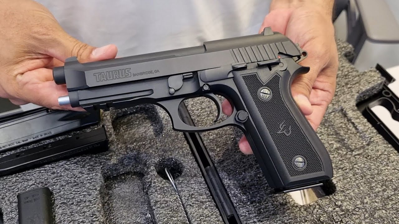 Taurus PT92 AF-D 9mm Pistol Review and Unboxing.