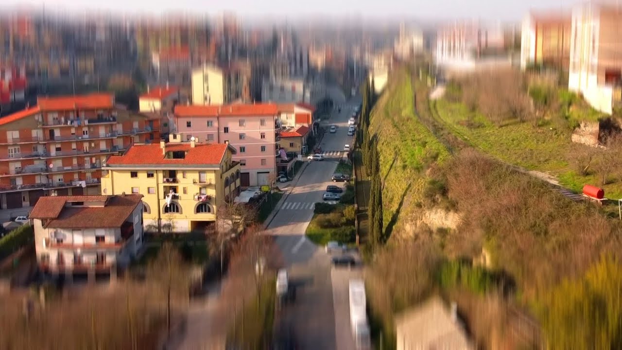 in volo su un (finto) 