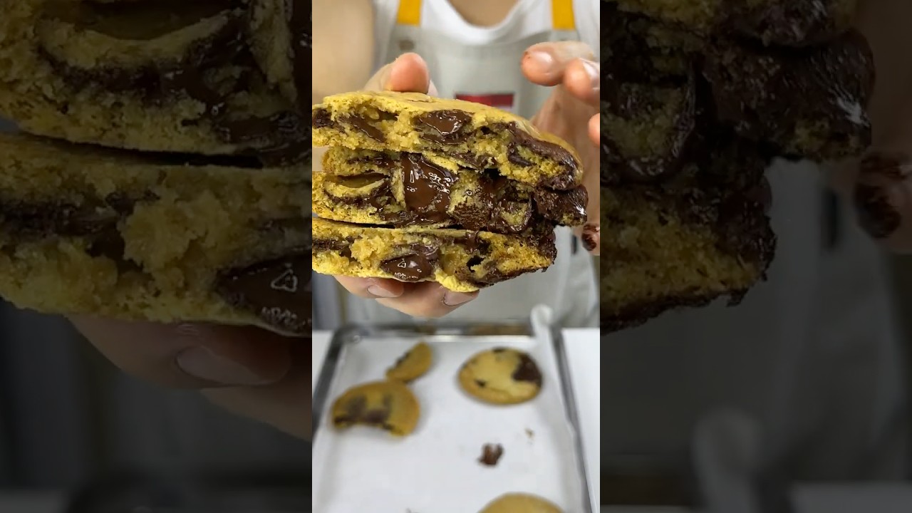 Supposedly The BEST choco chip cookie from @buzzfeedtasty