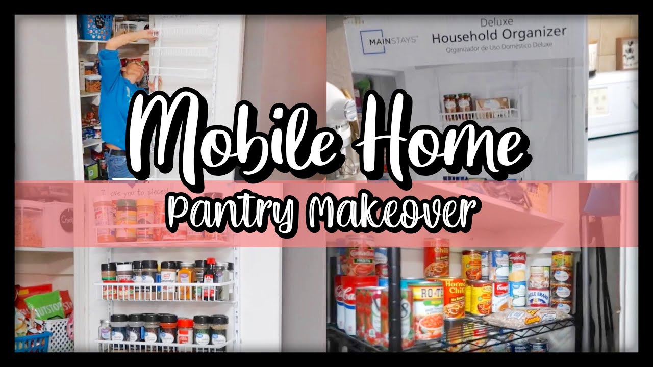 Mobile Home Updates | Pantry Makeover | Organization Ideas For Small Pantry