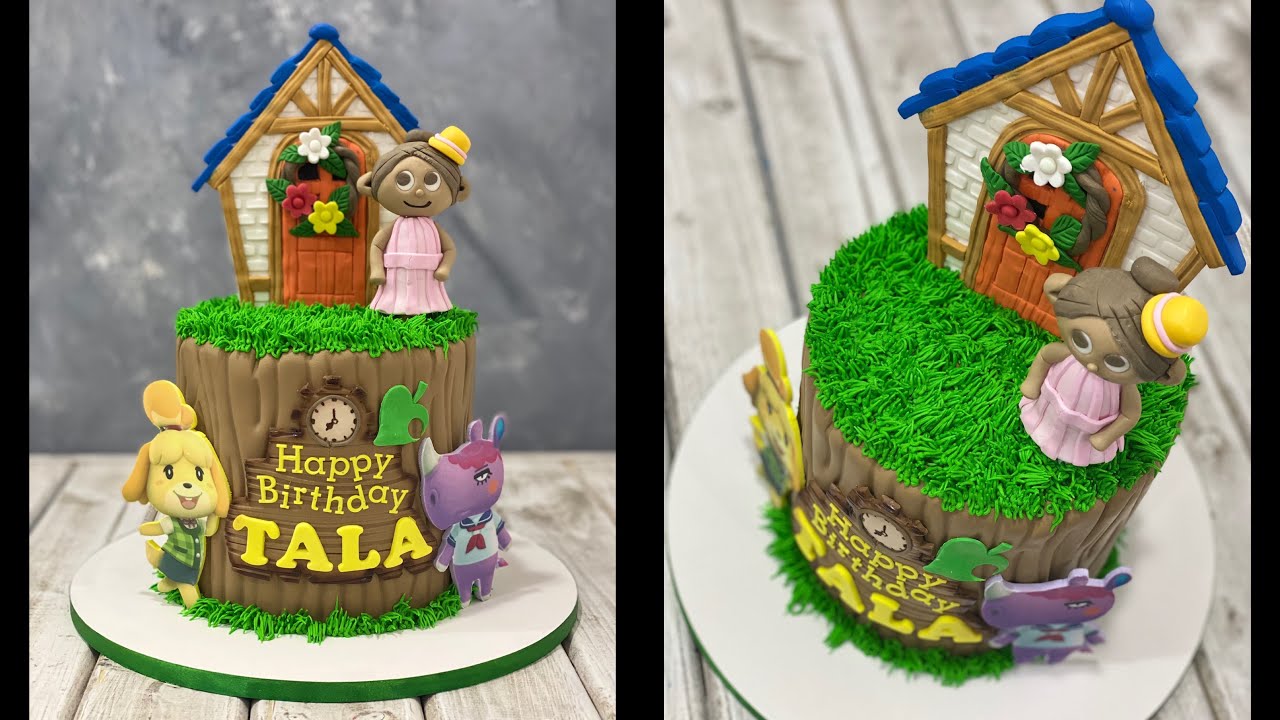 Animal Crossing Cake