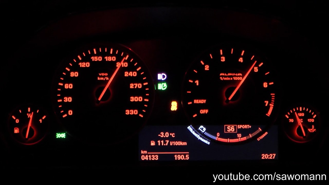 2017 ALPINA B3 S Touring Allrad 440 HP 0-100 km/h, 0-100 mph & 0-200 km/h Acceleration