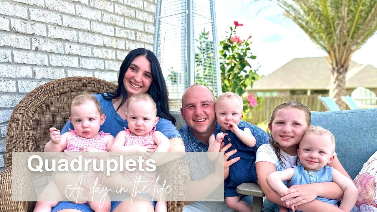 **QUADRUPLETS** Vlog: Morning Routine