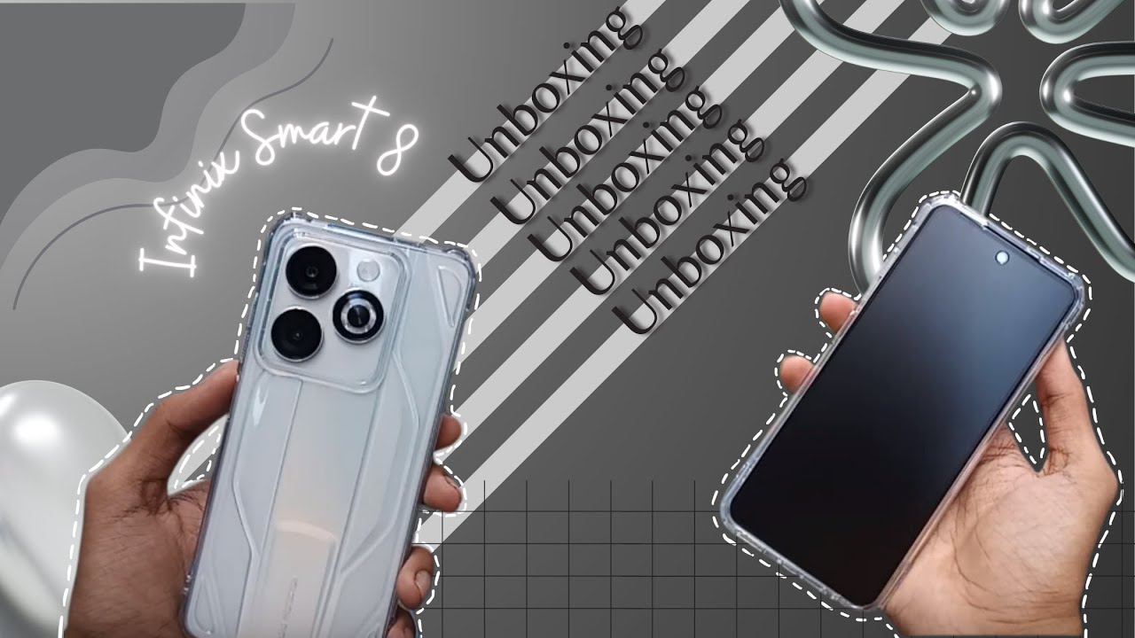 Unboxing Infinix Smart 8 (White) 90Hz Display