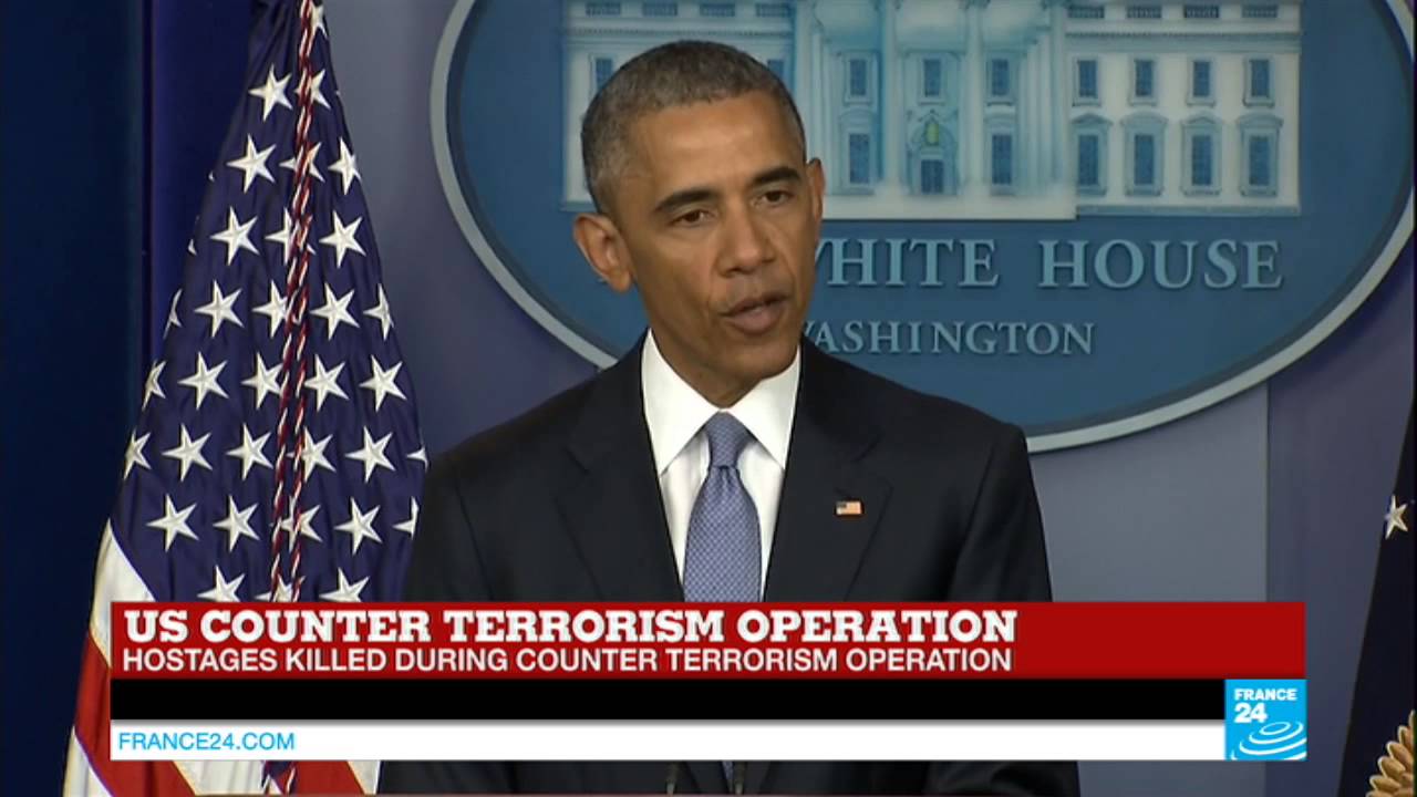 US - President Obama on US counter-terrorism operation