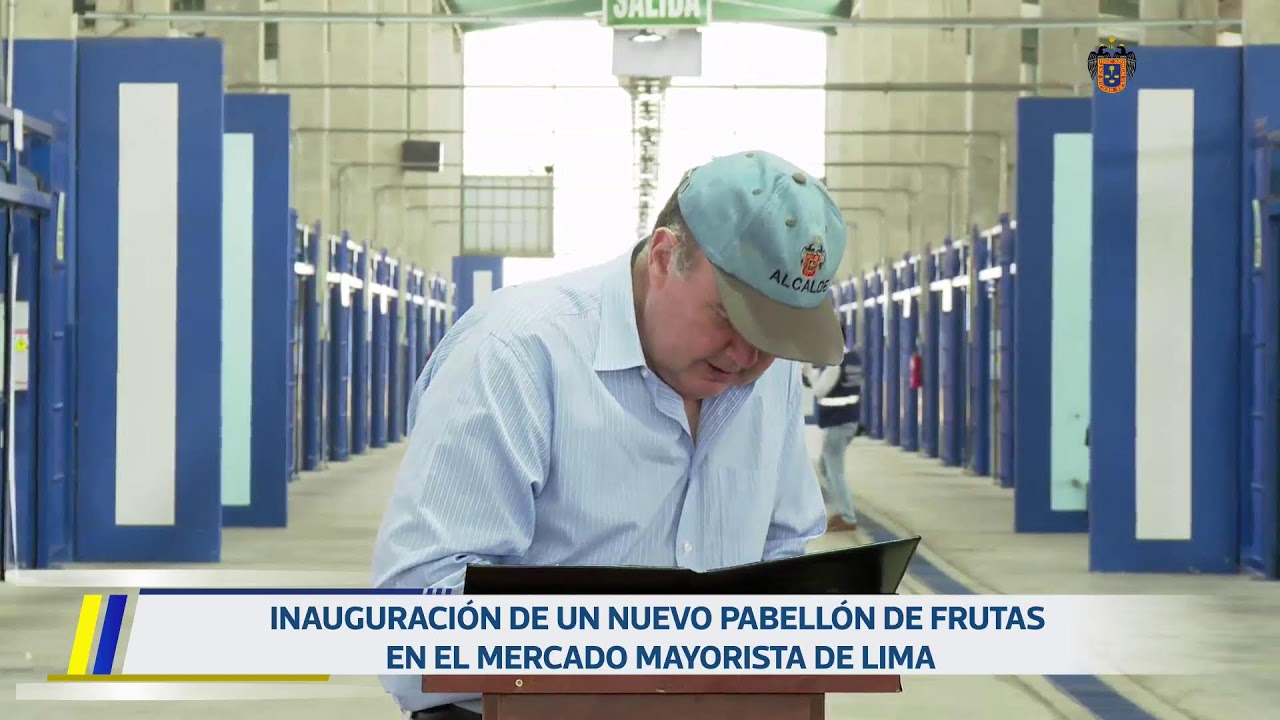 Inauguración en el Mercado Mayorista. 12 de mayo.