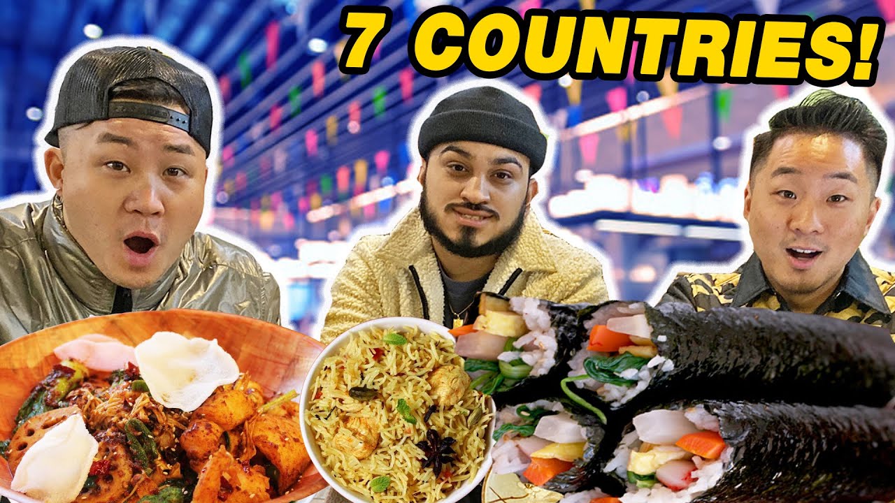 The MOST DIVERSE ASIAN FOOD COURT IN BOSTON (7 Ethnicities!)