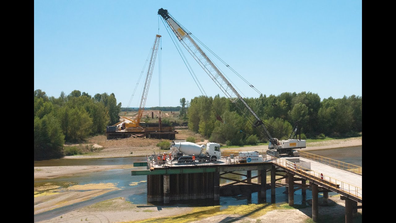 Nouveau pont sur la Loire à Jargeau