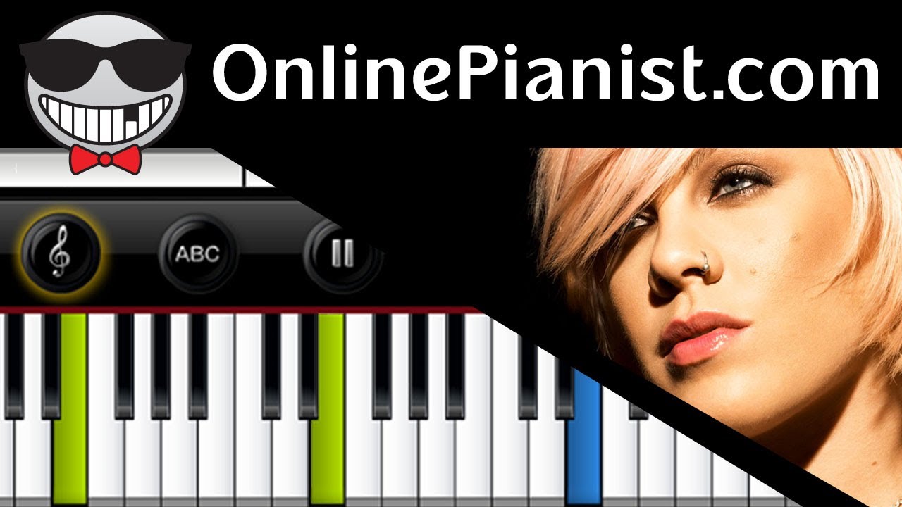 P!nk - Try - Piano Tutorial