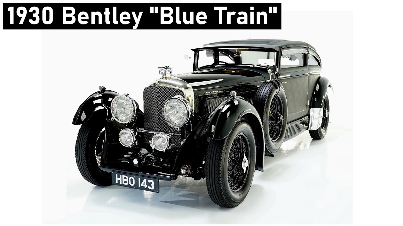 120+ man hours Concourse Detailing 1930 Bentley 