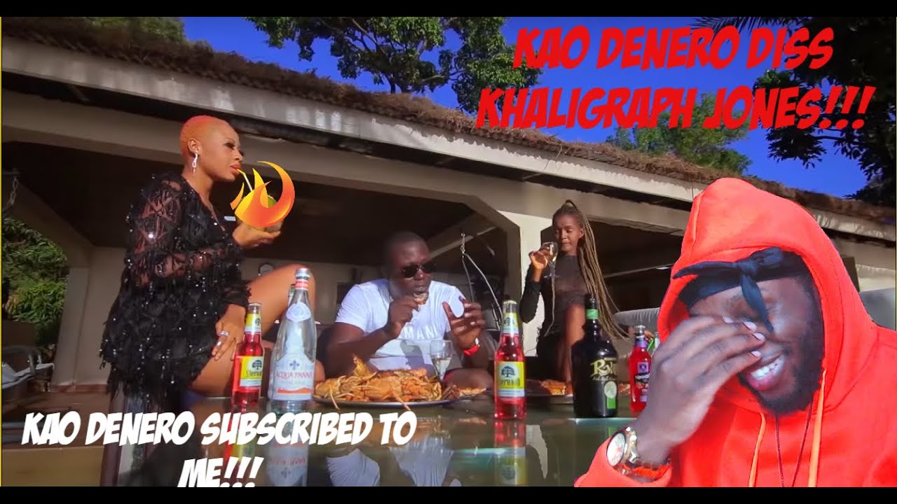 KAO DENERO DISSES KHALIGRAPH JONES😮😮🥶 KAO DENERO - KENYATTA (Official Music Video) REACTION!!!