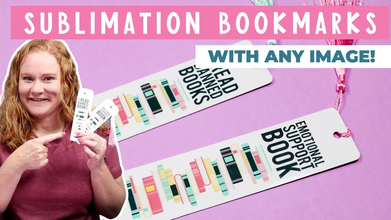 Sublimation Bookmarks: How to Make Your Own!