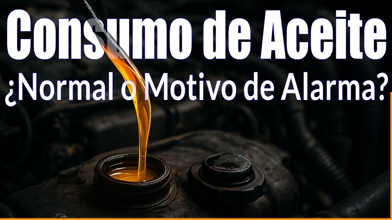 Consumo de aceite en motores. ¿Algo normal o motivo de alarma?