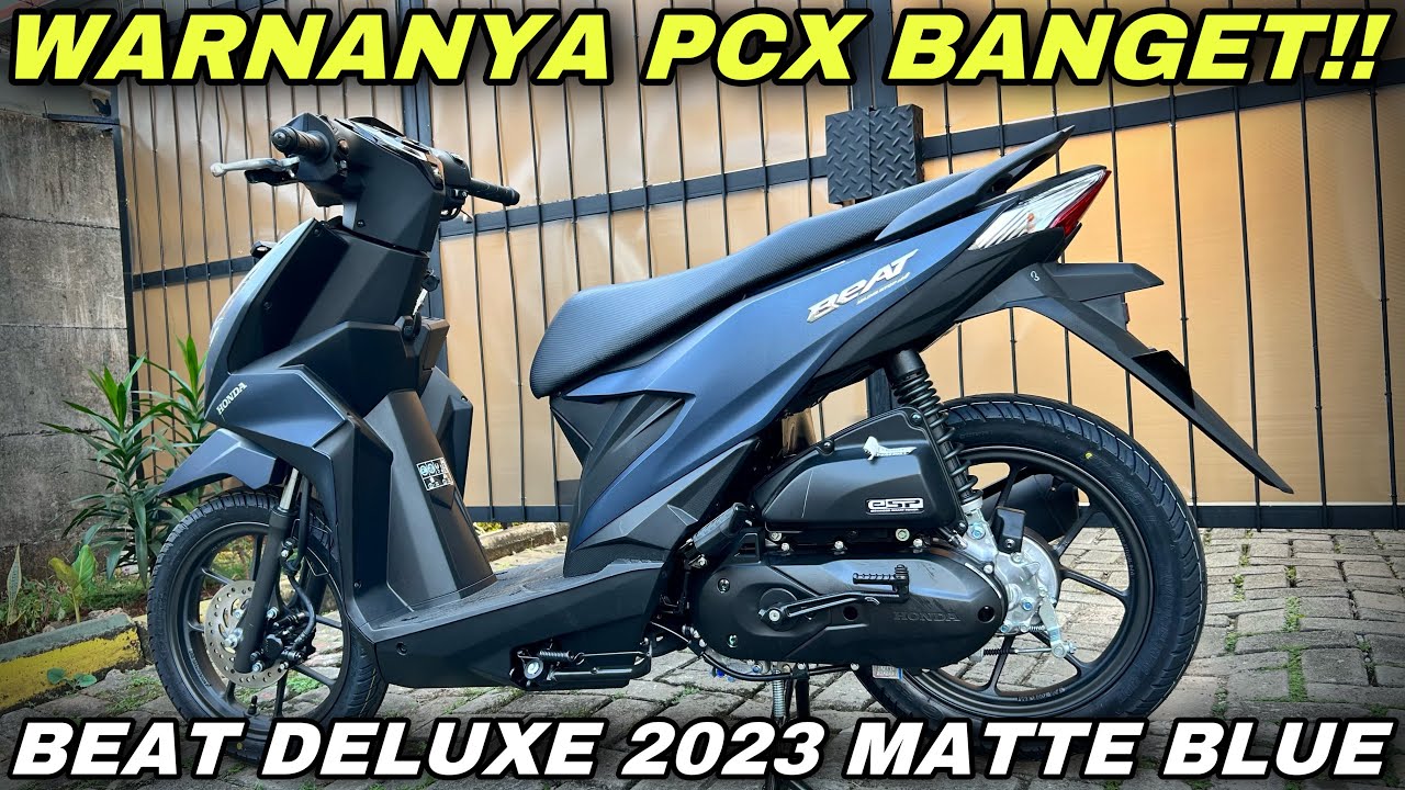 ELEGANT‼️BEAT DELUXE 2023 MATTE BLUE
