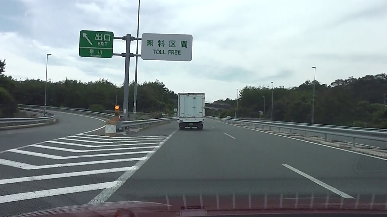 【アテンザde車載動画】70　山口宇部道路 小郡JCT→宇部南