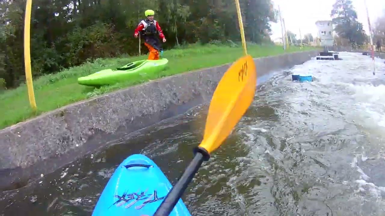 Drzewica - tor kajakowy. 15.10.2023r.