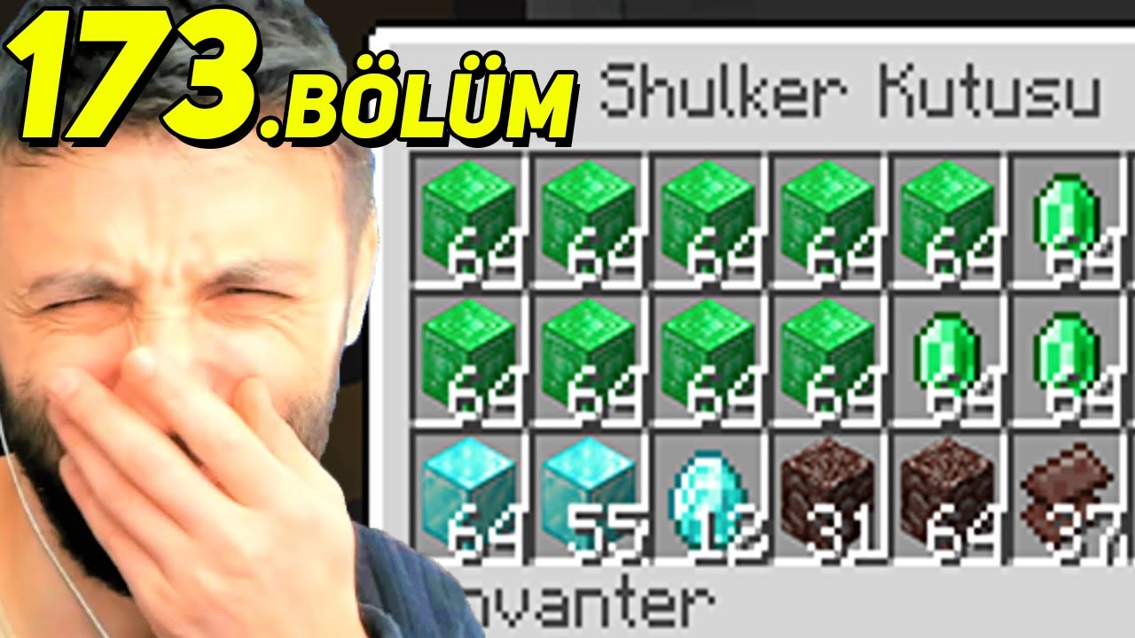25.000 ZÜMRÜTÜM ÇALINDI 😢 MİNECRAFT (2023) 173.Bölüm