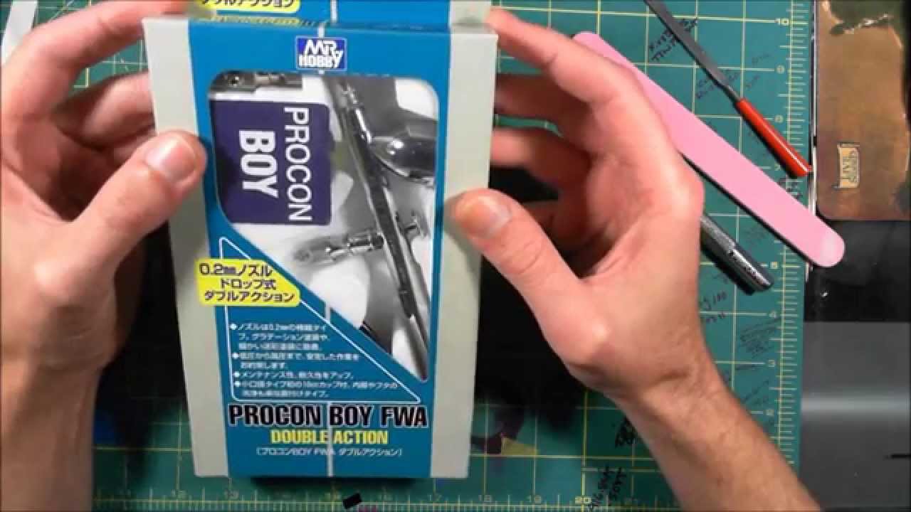 Mr. Hobby Procon Boy Airbrush Review