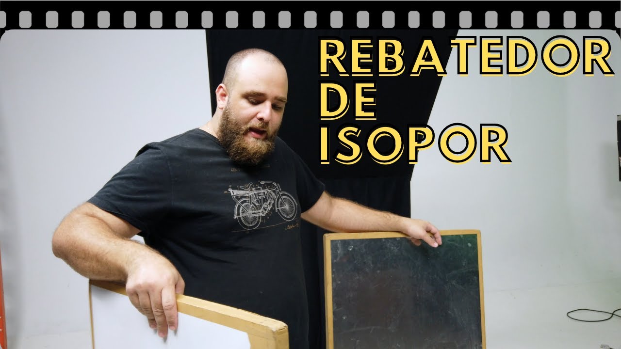 Rebatedor de Isopor. O mais fácil de fazer.
