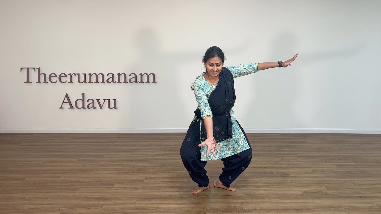 Theerumanam adavu - Bharatanatyam basics for beginners