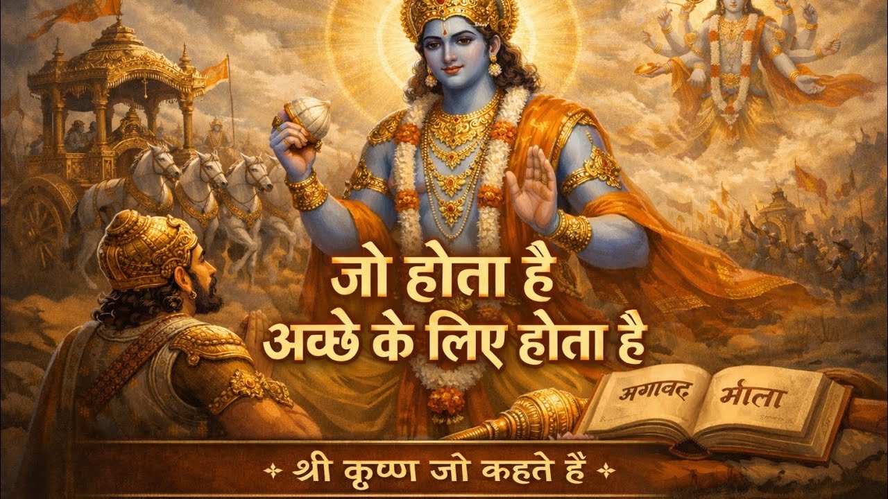 क्यों होता है हर बुरा आपके भले के लिए? श्री कृष्ण का रहस्य 