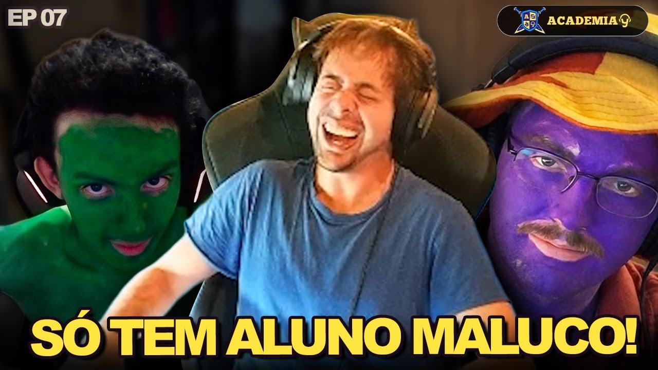 SÓ TEM ALUNO MALUCO NESSA ACADEMIA! YODA REAGINDO MELHORES MOMENTOS ACADEMIA Y (EP.07)