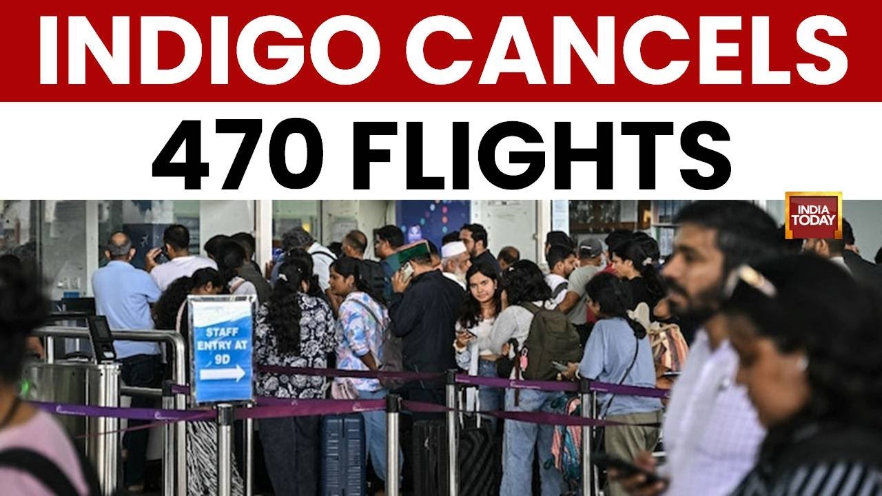 IndiGo Crisis: 470 Flights Cancelled as Aviation Minister Ram Mohan Naidu Orders High-Level Probe