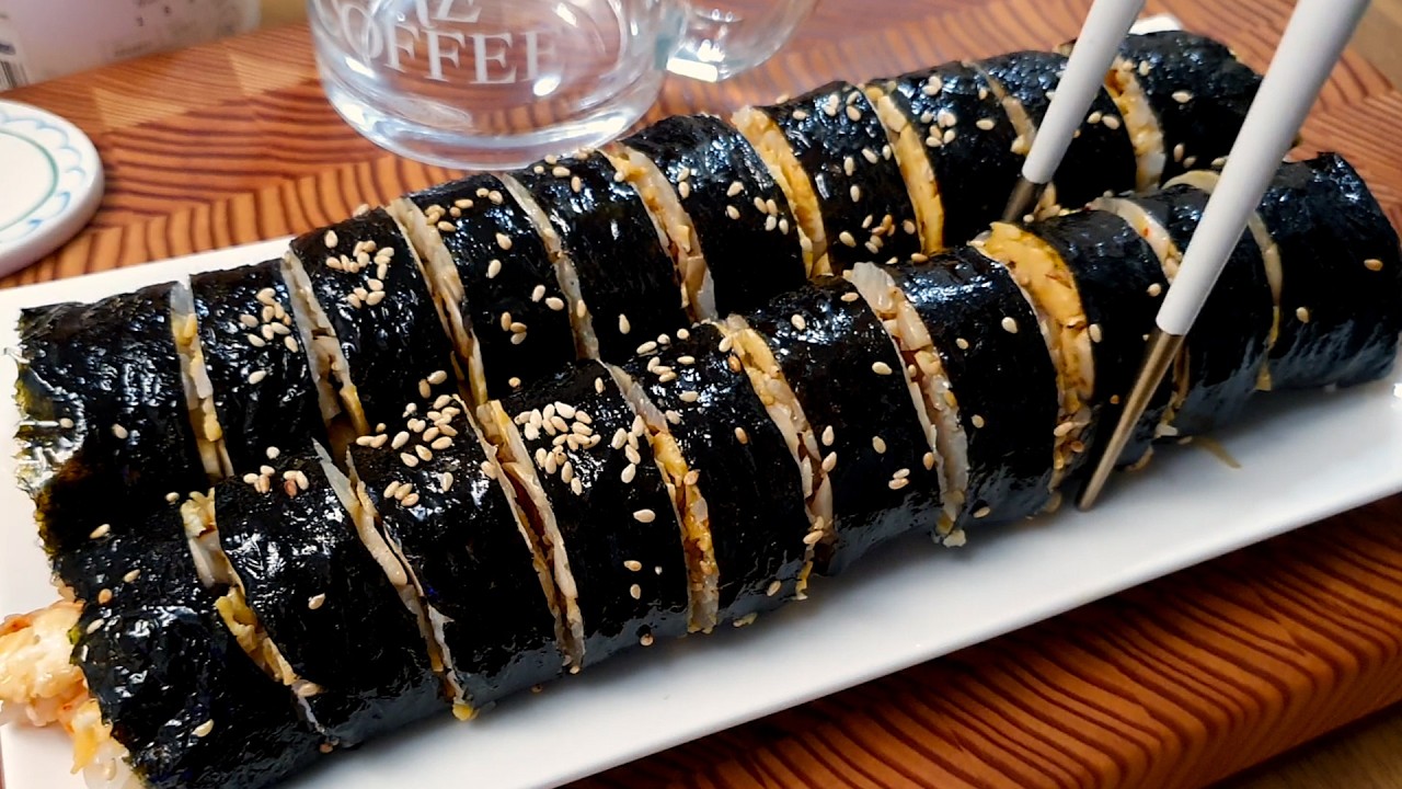 아침 대신 먹어도 뱃살, 혈당 걱정 없는 김밥! 딱 3가지만 넣으세요 #다이어트식단 #초간단