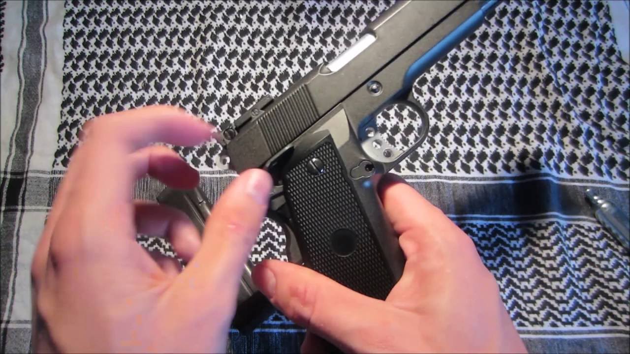 [French] Review Well G1911B CO2