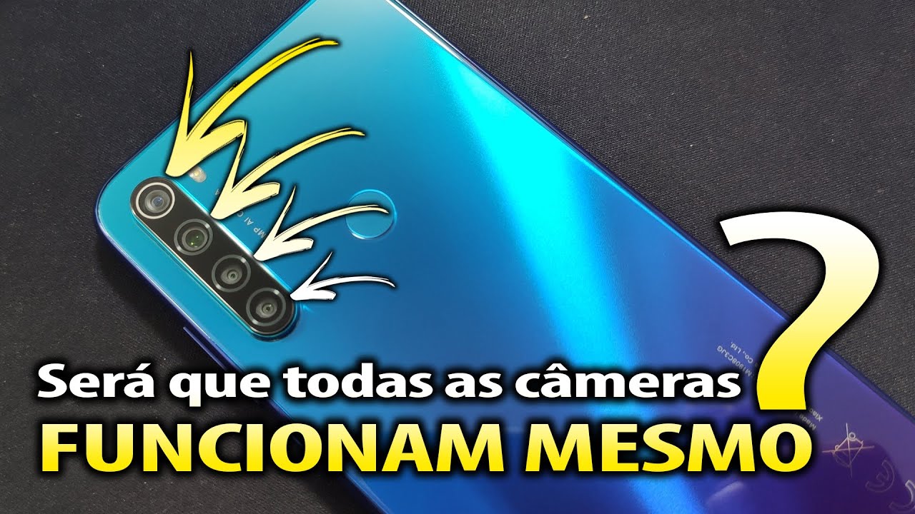 Como usar as 4 câmeras do Redmi Note 8?