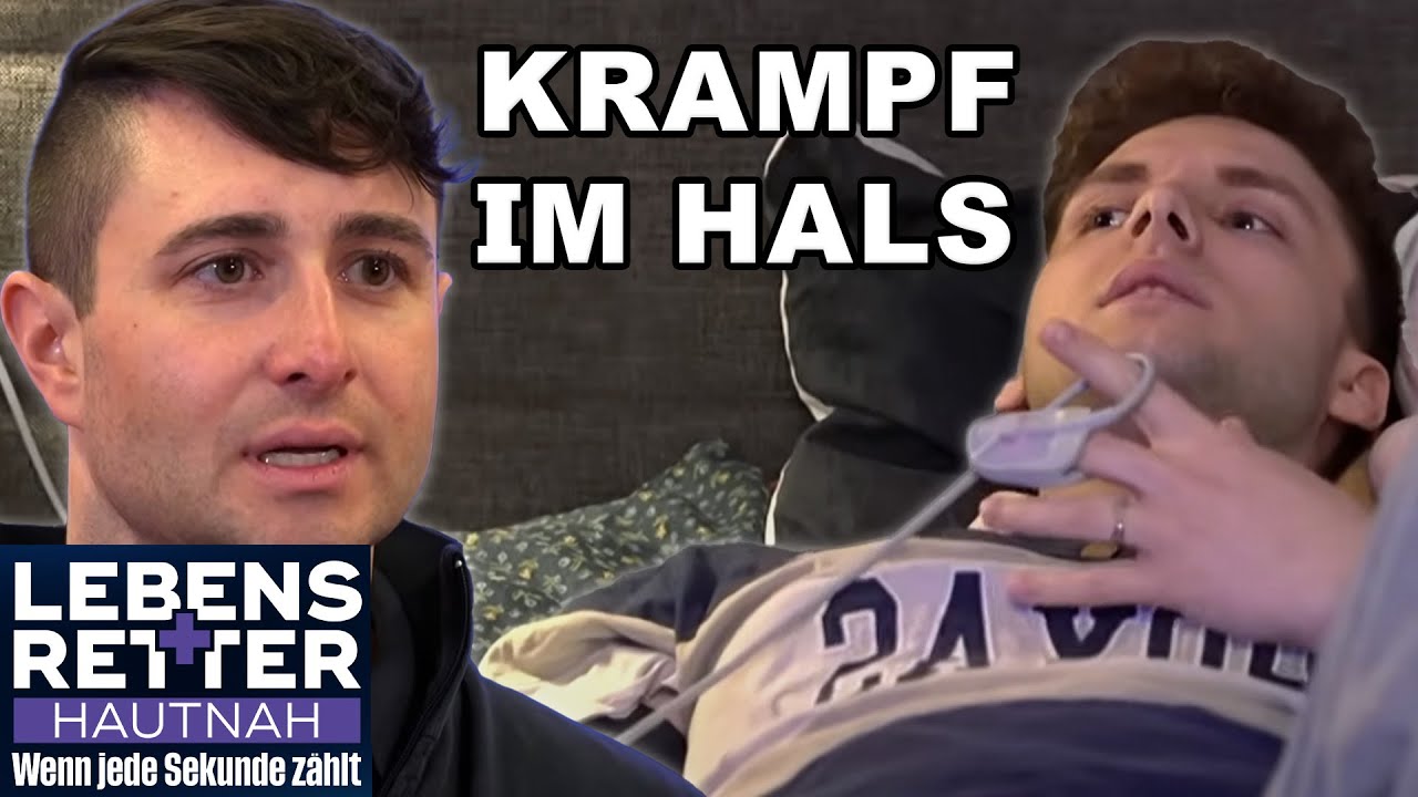 „Ich hatte Angst, dass ich ersticke“ – Junger Mann mit Krampf im Hals | Lebensretter hautnah | SAT.1